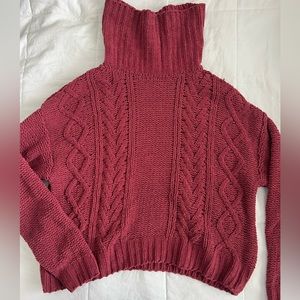 Billabong loose turtleneck sweater